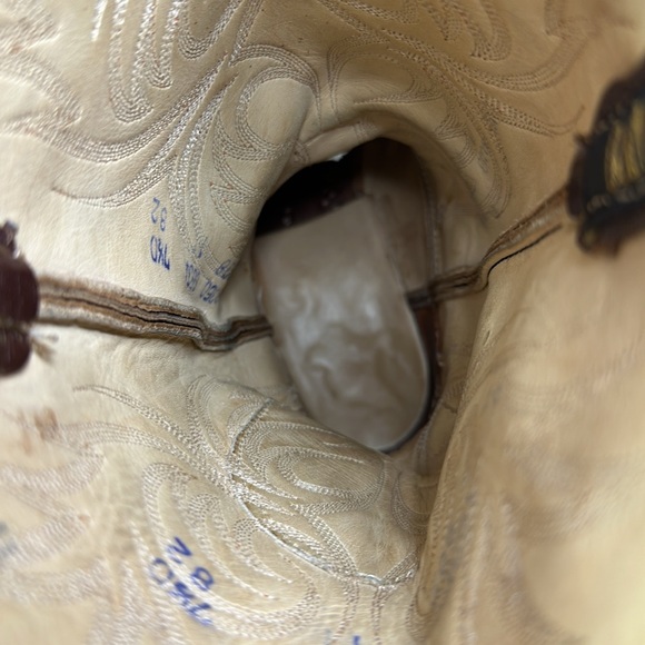 DAN POST BOOTS size 7 1/2 D - Picture 14 of 15